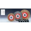 Четка дискова гофрирана с черен косъм D100х20 мм OSBORN ECO