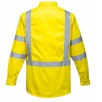 BIZFLAME 88/12 FR Hi-Vis Огнеустойчива блуза/риза PORTWEST - жълта, ПУ/Н